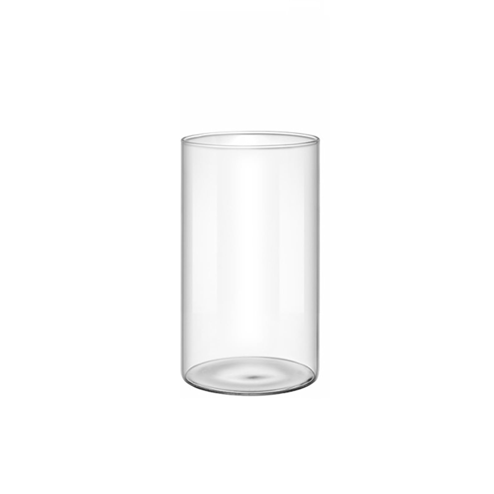 Obotsnoi Clear Glass Vase Glass Cylinders Vase Florals Container, Flower Perfect for Displaying Flowers in Any Space Clear