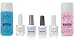 Gelish 15 mL Soak Off Gel Nail Polish Basix Care Kit with Remover and Cleanser