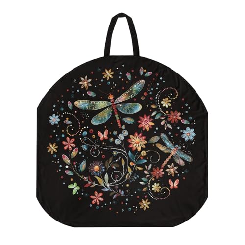 NETILGEN Dragonfly Floral Baby Lounger Pillow Cover,Breathable & Ultra Soft Lounger Slipcover Boys Girls,Lounger Removable Slipcover for Newborn,Infant Lounger Snugly Fit Baby Lounger-24