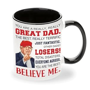 Dad Gifts from Daughter, Son, Kids, Wife - Best Dad Ever Gifts - Gifts for Dad - Fathers Day, Birthday Gifts For Dad - Funny Dad Gifts, New Dad Presents Ideas - Dad Ceramic Mug 11Oz (Black - White) Dad Gifts from Daughter Son Kids Wife Best Dad Ever Gifts Gifts for Dad Fathers Day Birthday Gifts For Dad Funny Dad Gifts New Dad Presents Ideas Dad Ceramic Mug 11Oz Black White