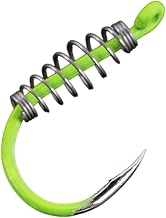 Fishing Spring Hook 100pcs Stainless Steel Barbed Hooks for Saltwater and Freshwater