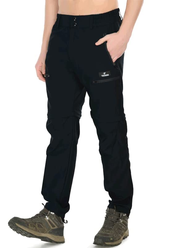 Image of TREKMONK Men's Loose Convertible Cargo Trekking Pants