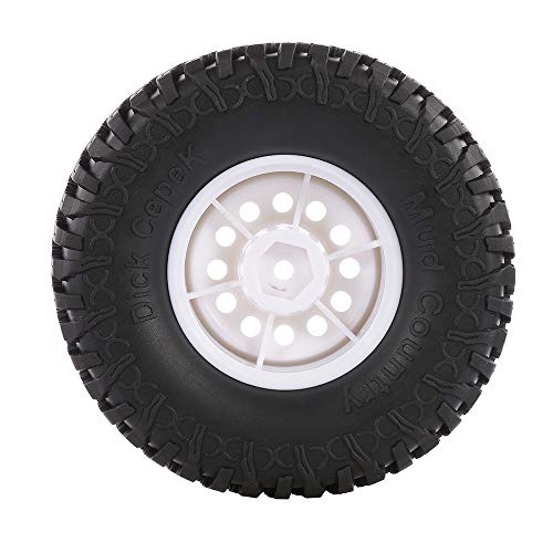 OWSOO 4 pcs 100mm 1.9 Polegada Aro De Borracha Do Pneu de Pneu Da Roda para 1/10 RC Traxxas Redcat T