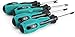 4 Pcs 8cm Long Nonslip Handle Magnetic Spanner Head Screwdriver Set
