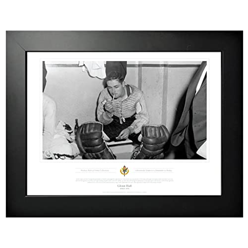 Chicago Blackhawks Memorabilia - 1975 Glenn Hall Black & White Classic - 12