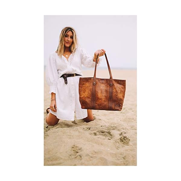 Frye womens Melissa Shopper Shoulder Handbag, Cognac, One Size US