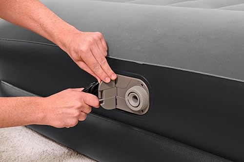 Bestway Luftbett Premium+ Queen-Size 203x152x46 cm mit eingebauter Pumpe