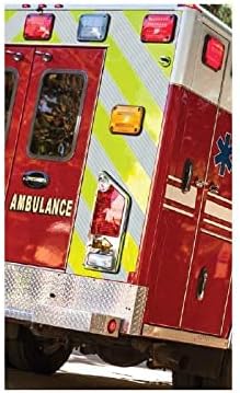 4" x 10' Roll 3M Fluorescent Yellow Green Reflective Hazard Warning Emergency Vehicle Safety Marking Tape 983-23