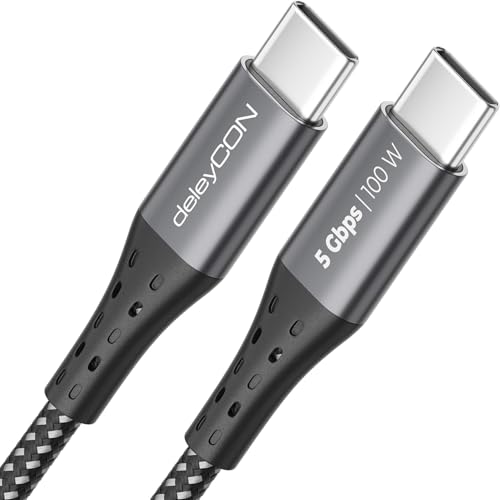 deleyCON MK4992 USB-C Kabel 2m