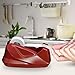 Acrimet Premium Desktop Tape Dispenser, Plastic, Non-Skid Base (Heavy Duty) (Red Color)