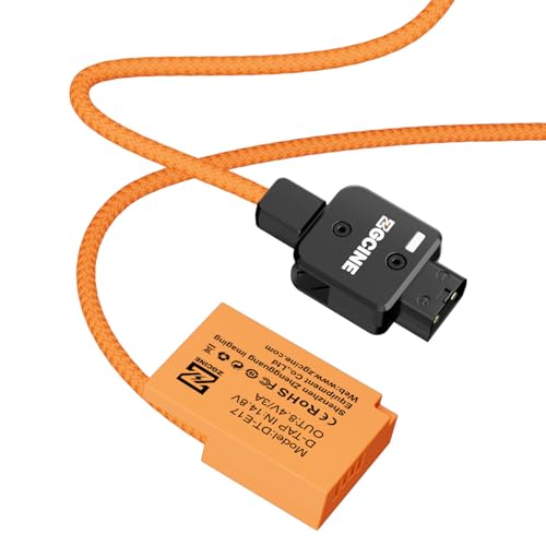 Cable D-Tap a LP-E17 de 60 cm con conector seguro para cámaras EOS M3 3