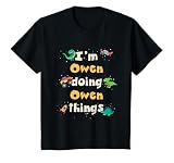 Kids Cool Owen Personalized First Name Boys T-Shirt