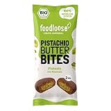 foodloose Pistachio Butter Bites Pistazie, mit Meersalz, 40g