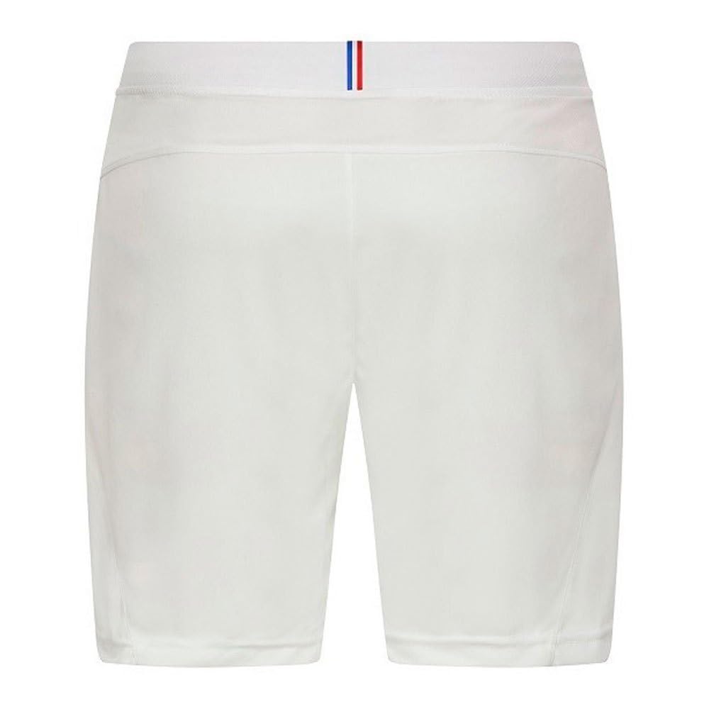 Le Coq Sportif Tennis Short N°1 Enfant New Optical Whit - Short - Tennis Short N°1 Enfant New Optical Whit - Femme