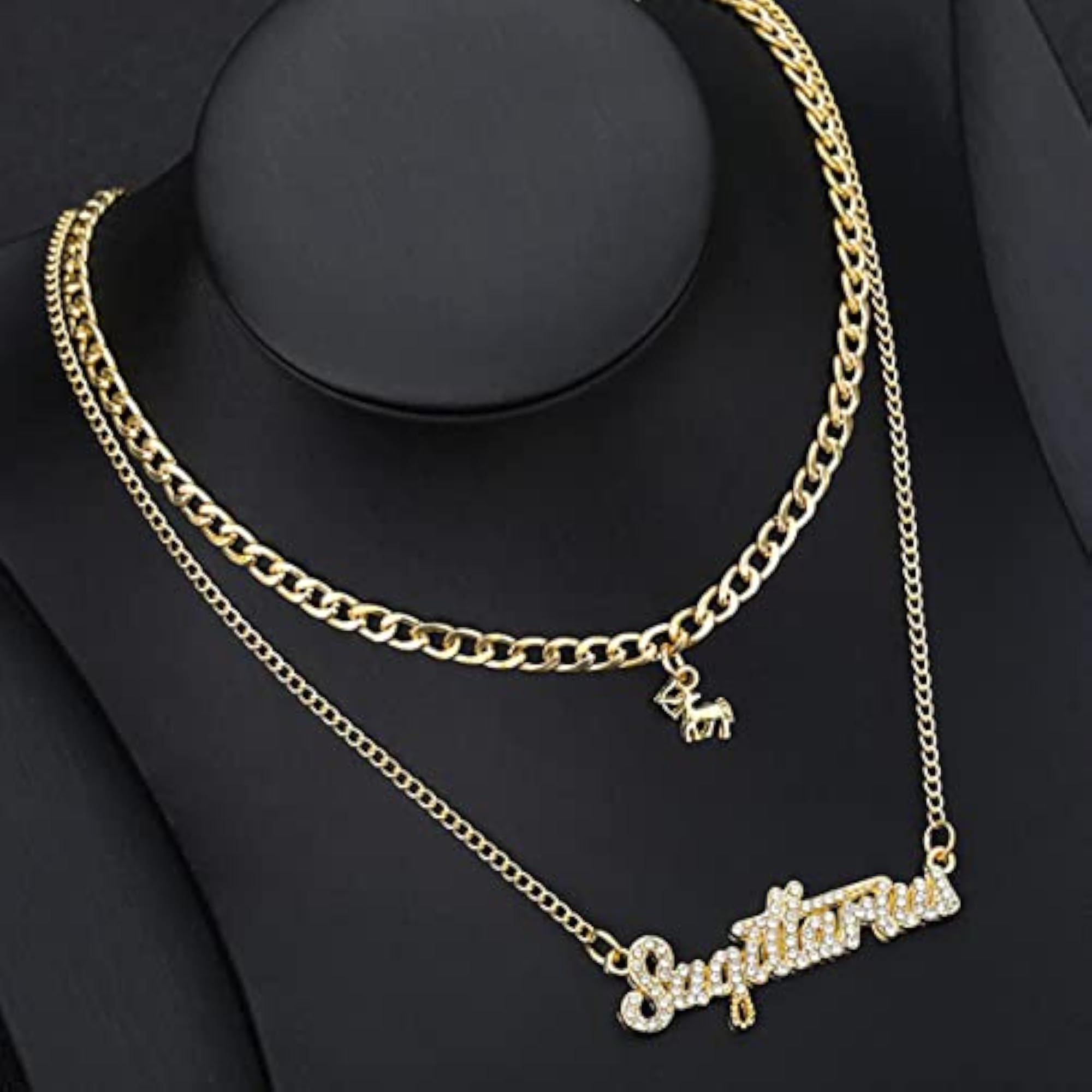 Astrological Sagittarius Layered Necklace