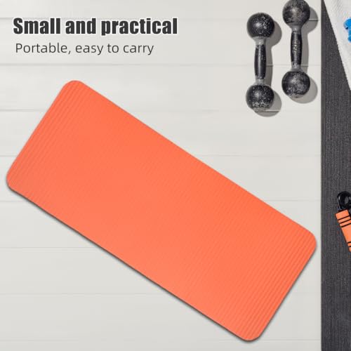 Cojín para rodillas de yoga naranja PENIKOKO con superficie antideslizante y soporte versátil para entrenamiento y ejercicios en casa miniatura 3