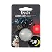 Nite Ize SpotLit Clip-On LED Light with Carabiner, Weather Resistant, Eco Package, Red