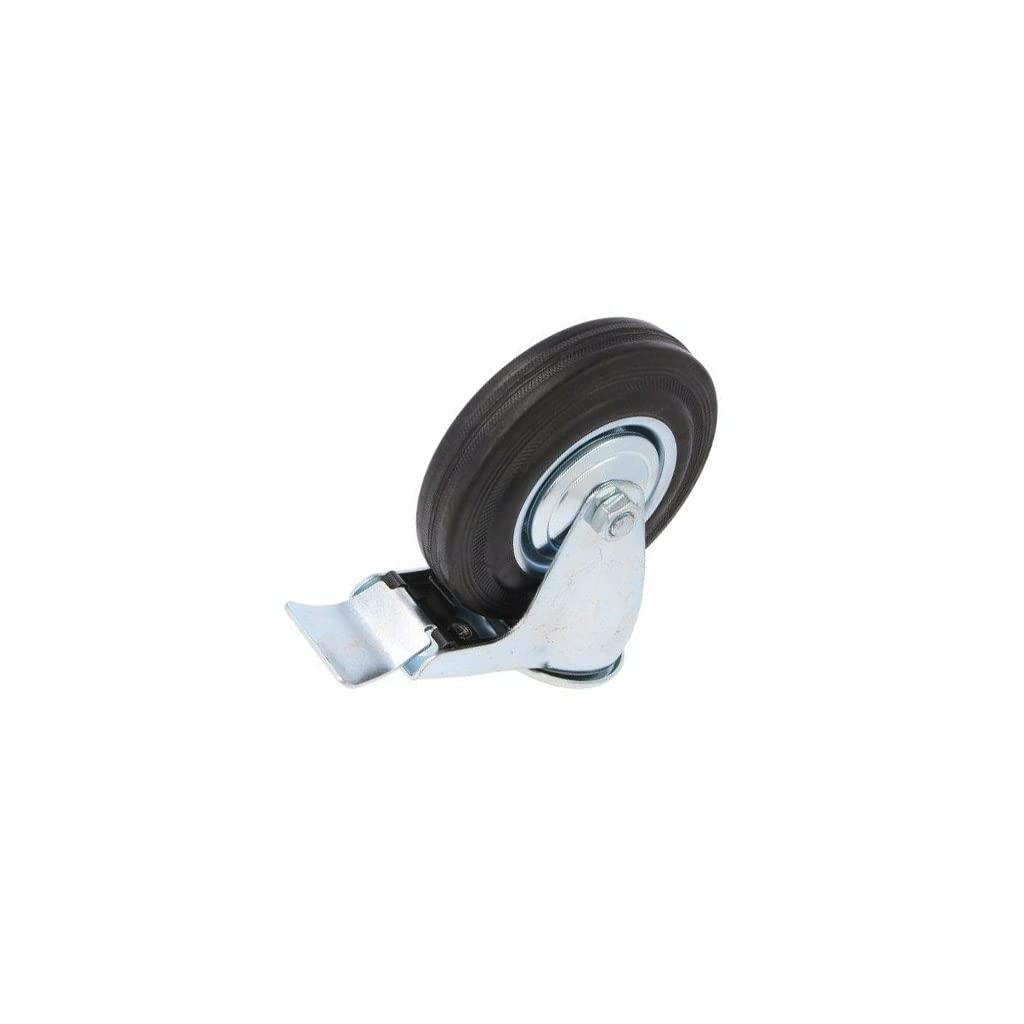 Roue de transport Ø 125mm gomme silencieuse anti-vibration charge 100kg