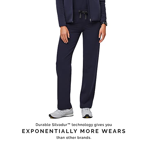 Figs Livingston Basic Scrub Pants For Women - Navy, M-Tall #TOP3