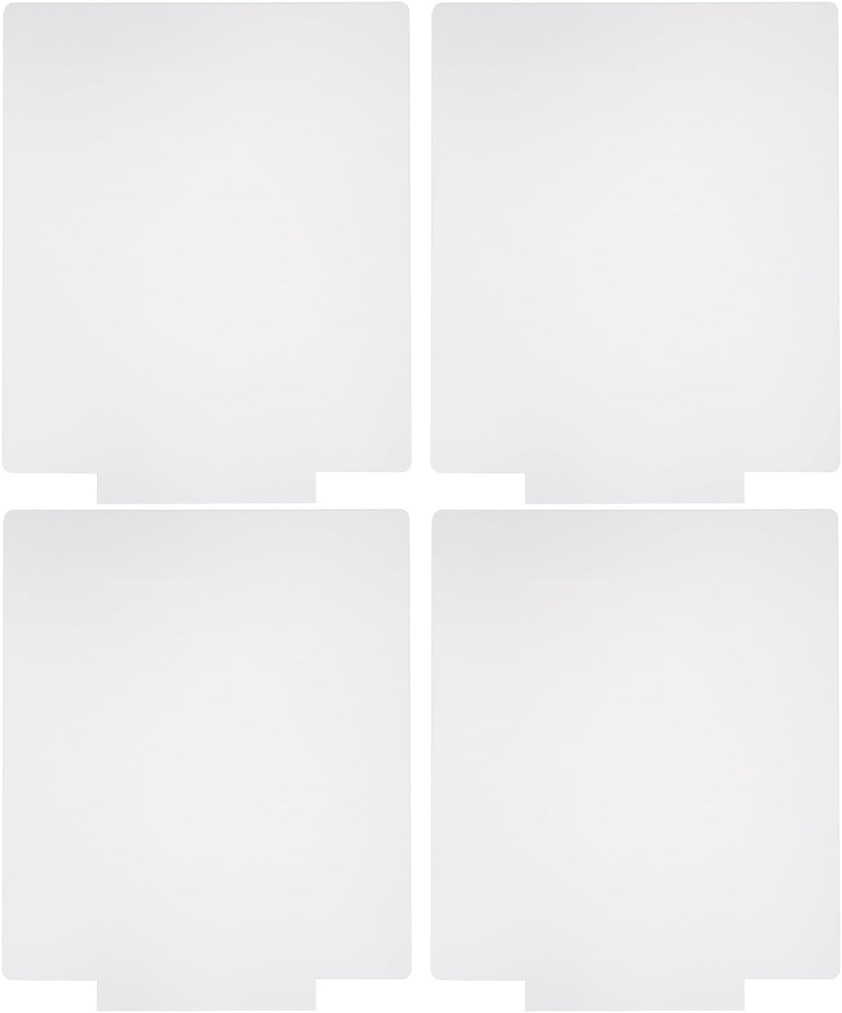 SUPVOX Creative Acrylic Lamp Sheet 4 Pcs DIY Xmas Light