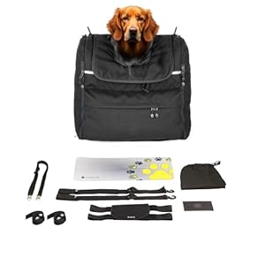 DEEMEED PETBAG Motorrad Tasche für Hunde (2-36kg)