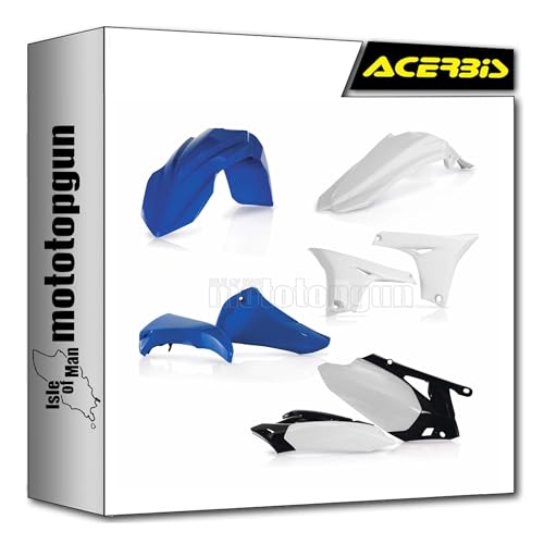 Cache carenage bleu Acerbis pour moto Yamaha YZF 450 de 2010 a 2013
