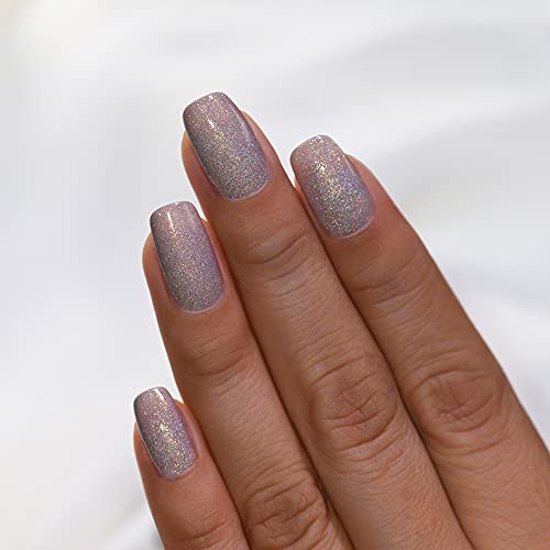 Image of ILNP Ring Bearer - Shimmering Taupe Holographic Nail Polish