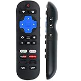 Remote Control Compatible with Roku Box Player 1 2 3 4 Express + Premiere +, Feature with 6 Buttons...