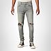 Hudson Mens Zack Skinny Pants, Dk Concrete, 40 US