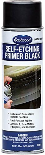 Eastwood Self Etching Primer Spray Paint Aerosol Black 16 oz. | 1 Pack