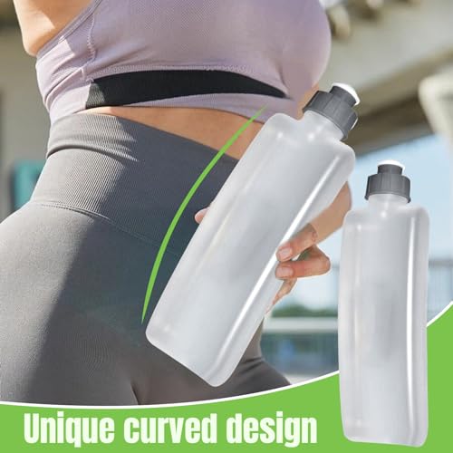 Botella de agua para correr cómoda y sin rebotes en el cinturón 4
