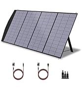 ALLPOWERS 200W Foldable Solar Panel, Foldable Solar Charger, Portable Solar Panel, American ...
