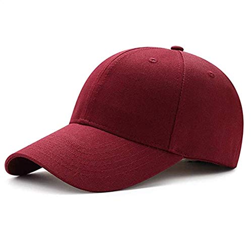 Snapback Cap Junge Mädchen Baseballcap Baumwolle Kappe Einfarbig...