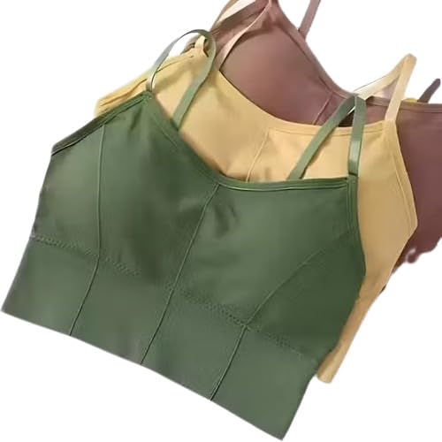 Women Soft Cotton Wirefree Sports Bra Pack of 2 | Removable Padded | Full Coverage | Breathable & Comfortable Casual Wear Bra-image-19