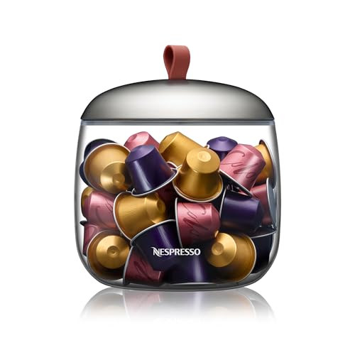 Nespresso LUME Mia, Porta capsule, può contenere fino a 60 capsule, colore Trasparente