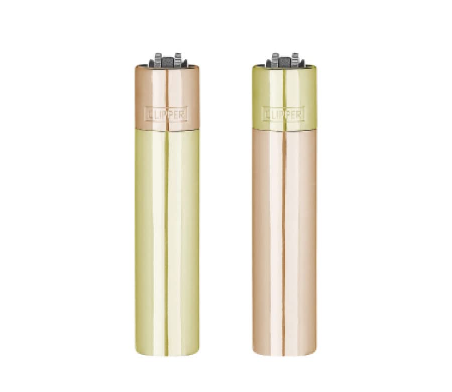 Weedness Briquet Clipper édition Limitée Blue Gradient – Rechargeable, Pierre Amovible