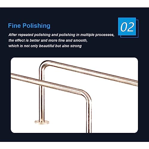 Barandal para piscina GAGALU acero inoxidable 304 miniatura 4