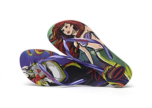 Chinelo Slim Villains, Havaianas, Feminino, Preto, 39/40