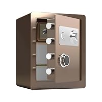 ❤️1品限り❤️家庭用金庫 ダイヤル式ロック 鍵付き スチール製 仕切り板付き ❤️1品限り❤️家庭用金庫 ダイヤル式ロック 鍵付き スチール製