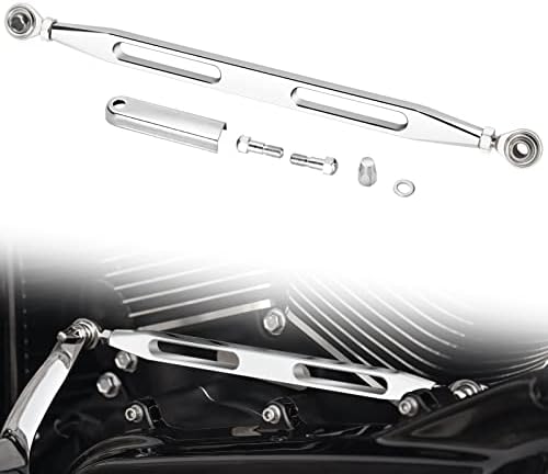 Amazicha Chrome Shift Linkage Gear Shifter Compatible for Harley Softail Dyna Street Glide Touring Road King 1980-2023