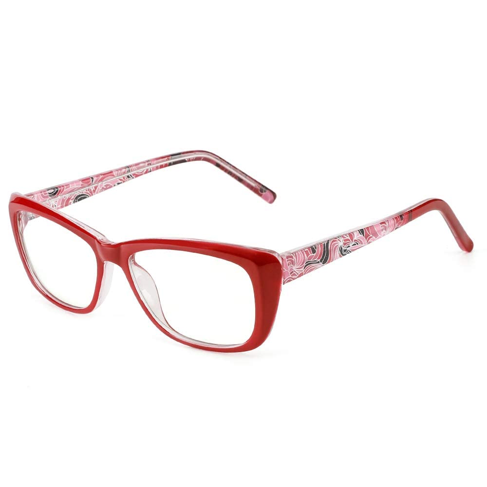Cyxus Semi Rim Blue Light Glasses for Men Women TR90 Metal Frame UV Blocking Computer Glasses Clear Lens Square Eyewear