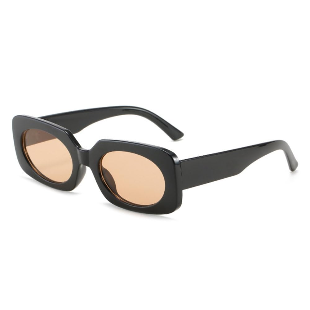 Lunettes de soleil rétro carrées pour masquer la fatigue mode - 8