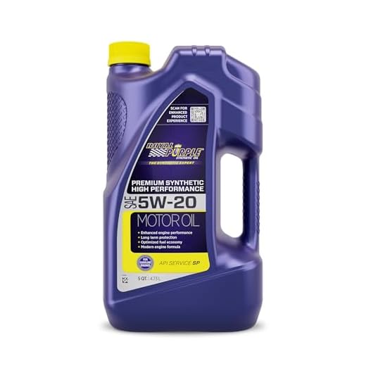 Royal Purple® 51520 High Performance Motor Oil 5W-20 (5QT)