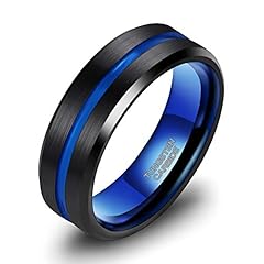 8mm Blue Black