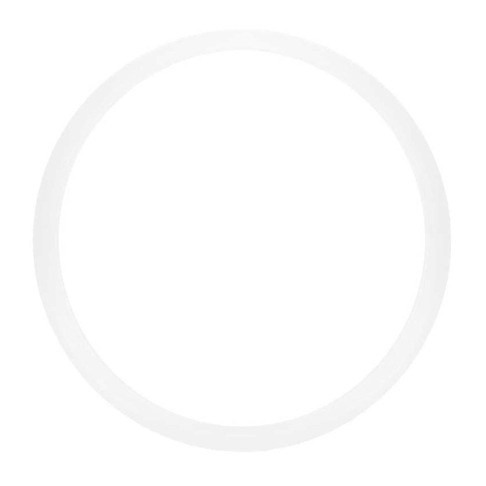 SSIMOO 5 Stücke 18-26 cm Schnellkochtopf Dichtungsring Set Klar Universal Edelstahl Schnellkochtopf Silikon Dichtung Unterlegscheibe O Ring Kit kindly(22cm)
