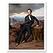 Produktbild Guillaume Bodinier Theodore Jubin 1826 Painting Art Print Framed Poster Wall Decor 12x16 inch Gemlde Wand Deko