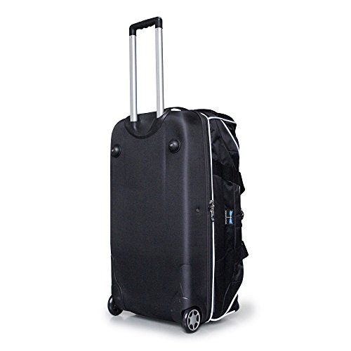 Travolution 28” Wheeled Drop-bottom Duffel With Garment Rack With Grey Trim, one size