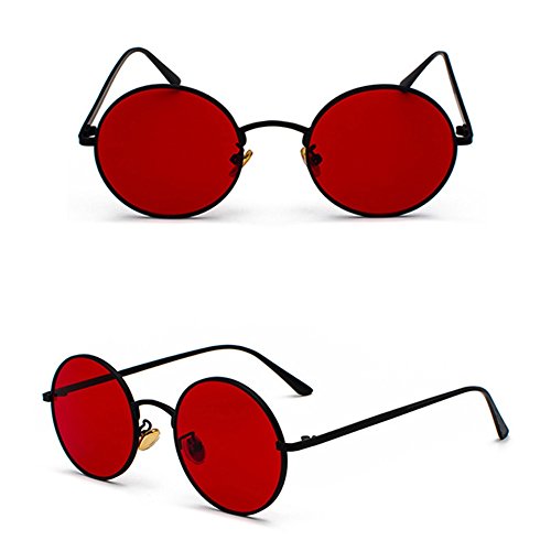 kachawoo Women Sunglasses Round Metal Frame Vintage Retro Glasses Sun for Men Unisex Gift4