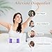 SuzziPad Lavender Eye Pillows for Relaxation with Aromatherapy, Weighted Mask for Sleeping, Hot & Cold Therapy Compress for Dry Eyes, Yoga Meditation Pillow, Purple, 4 Packs