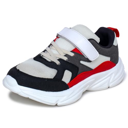 Image of TRASE Kids Sports Shoes for Boys & Girls | Lightweight, Comfortable Unisex Footwear | Lace-Up for Running, Walking & Outdoor Play